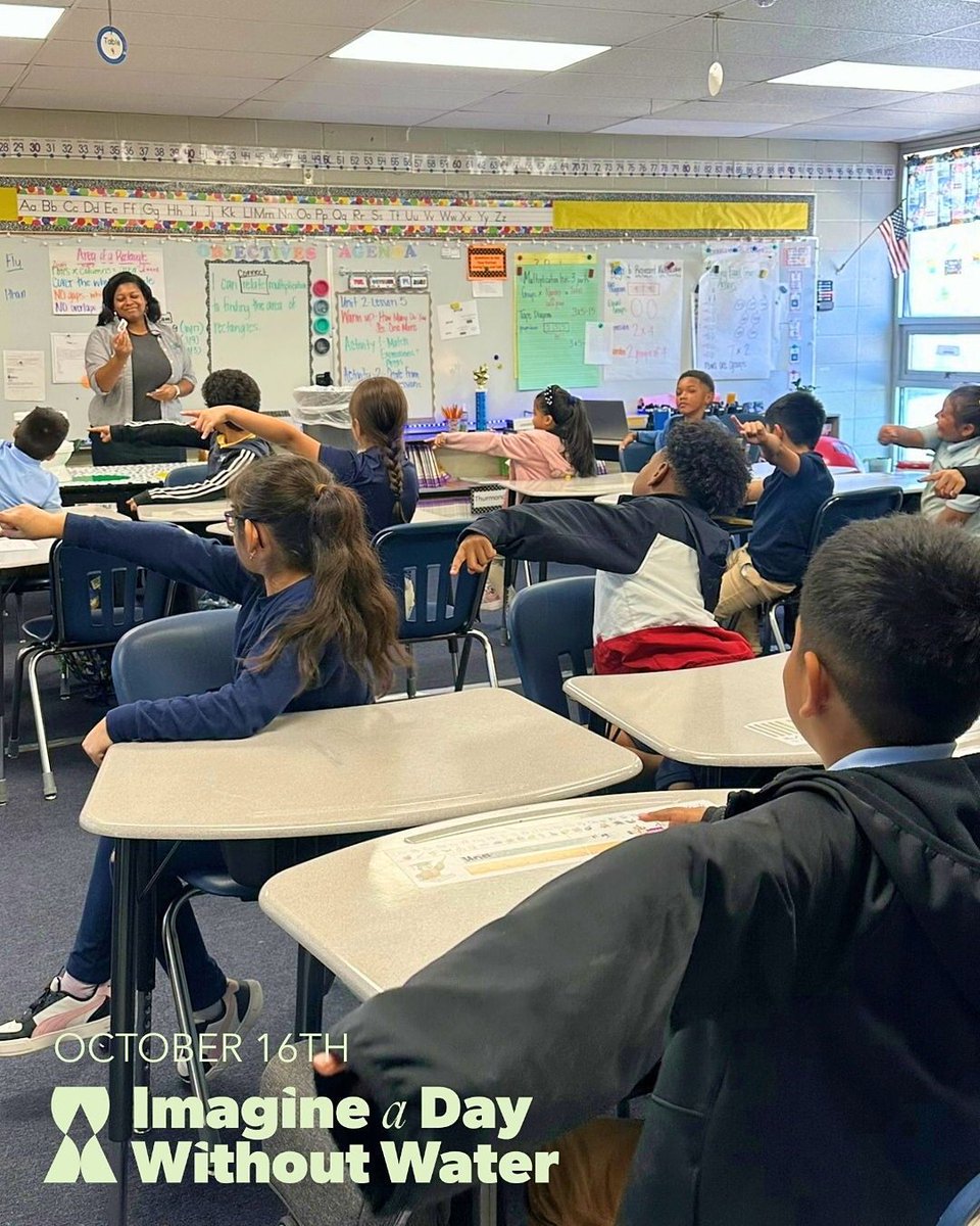 Teaching Little Rock students the three P's: pee, poo, and paper. 💩 Everything else goes in the trash! 🗑️  Education prevents clogs and protects our sewer systems. 

#ImagineADayWithoutWater classroom visits making a difference.

#WaterEducation #LRWRA