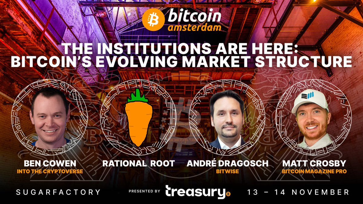 Bitcoin Amsterdam tweet media