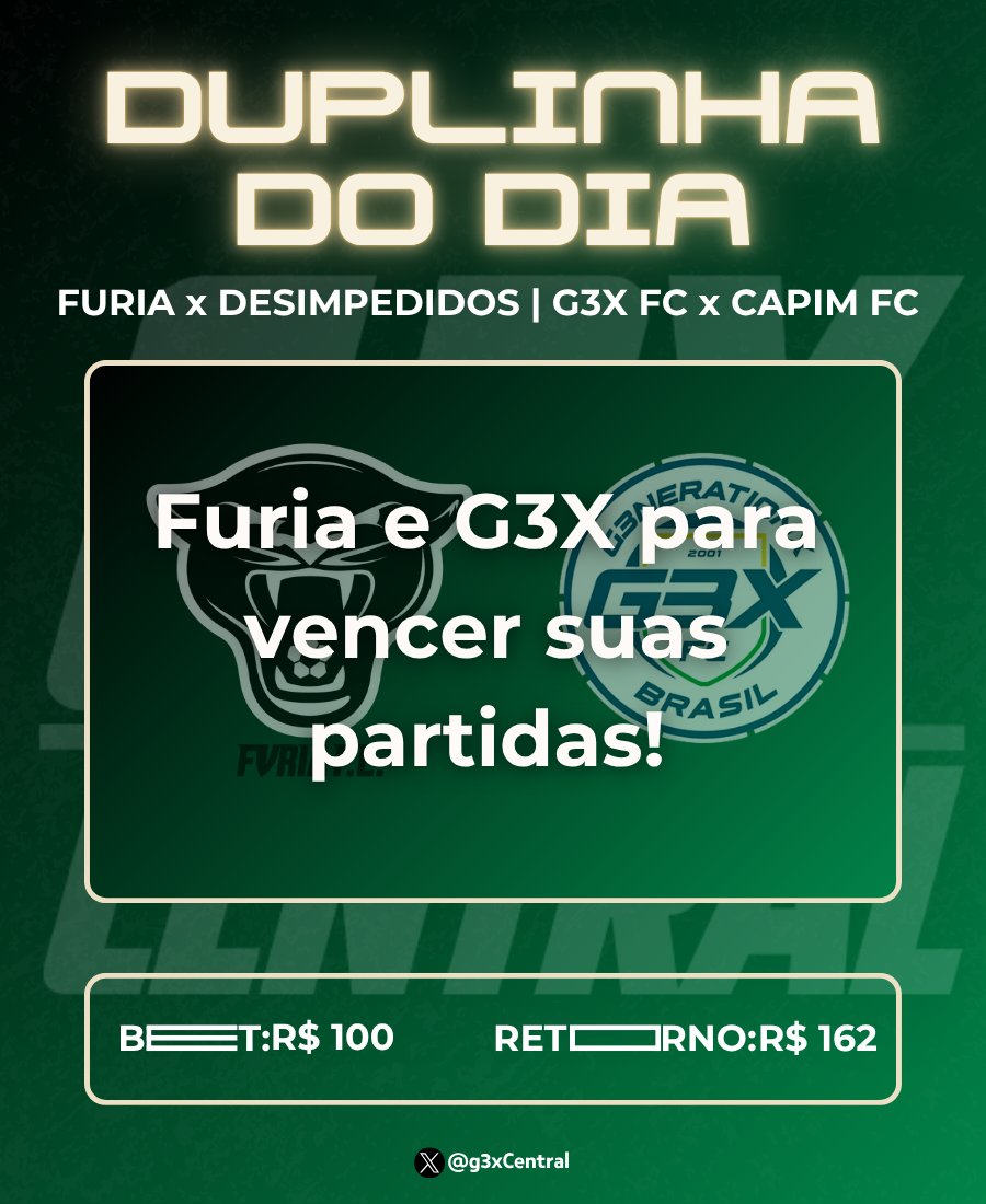 Central do G3X tweet media