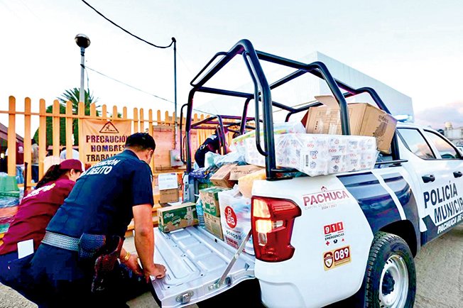 CronicaHidalgo's tweet image. 📌Instan a seguir donando víveres para afectados
Ante las afectaciones ocasionadas por las recientes lluvias en distintos municipios del estado, el Gobierno Municipal de Pachuca reitera su llamado solidario a la población...
cronicahidalgo.com/2025/10/16/ins…