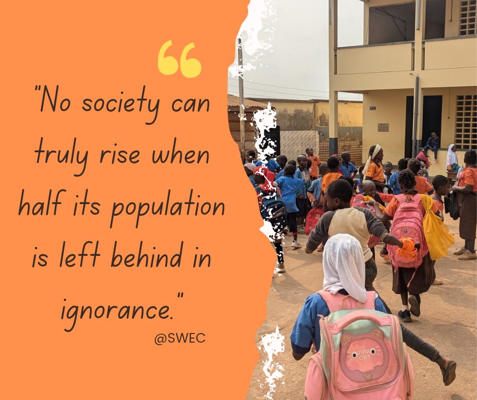 SahelSwec's tweet photo. “No society can truly rise when half its population is left behind in ignorance.”
Retweet if you agree 💯 
@EduCannotWait @EAA_Foundation @GPforEducation @EduInCrisis 
#Education #EducationMatters https://t.co/HDxrX0iYAP