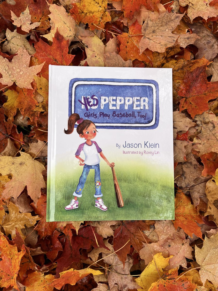 Leaves are falling on the ground &amp; girls are rising in the game. 👧 ⚾️ 🍂 #YesPepperBook