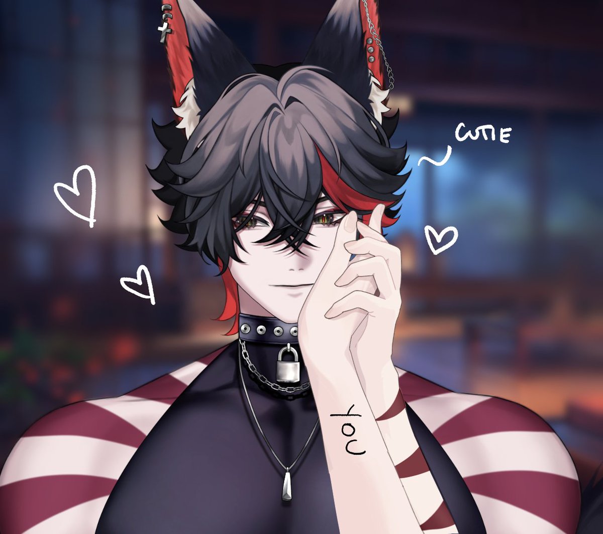YoshiO 🦊🎐Demon Fox Vtuber tweet media