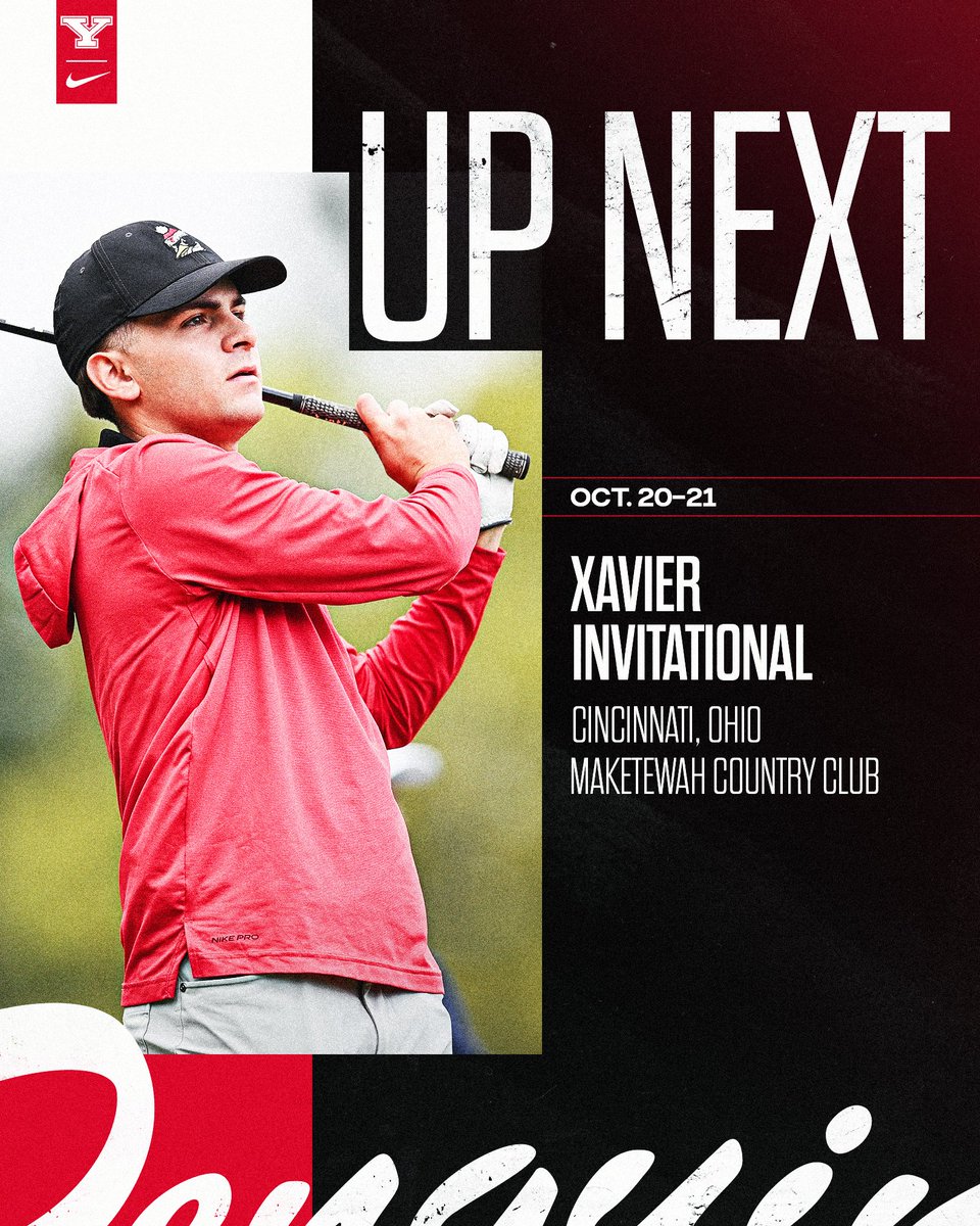 𝐔𝐏 𝐍𝐄𝐗𝐓 ➡️ Xavier Invitational

We'll conclude the fall portion of our 2025-26 season on Monday and Tuesday at Maketewah Country Club in Cincinnati, Ohio!

#GoGuins🐧⛳️