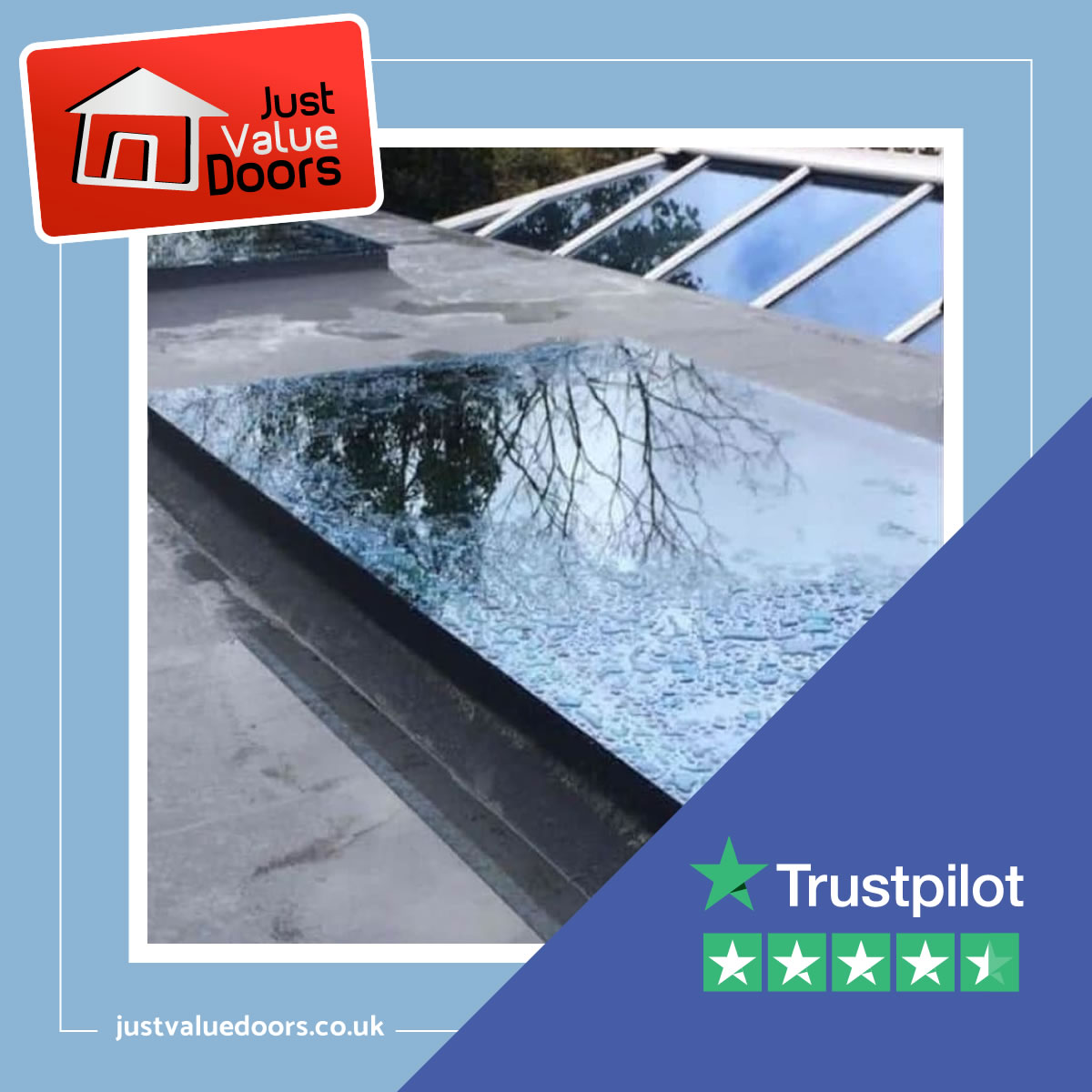 JustValueDoors's tweet image. Light the way with Flat Roof Lights — stylish, secure &amp;amp; thermally efficient.
🎟️ Use code FRL32EM2 for 10% OFF this week only!
🔗 Shop Now
➡️ loom.ly/WvxRjTg
#RoofGlazing #FlatRoofLights #HomeExtension #RoofWindows #MadeInBritain #JustValueDoors
