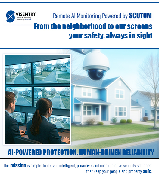 At Visentry, we’re more than just a remote guarding company — we’re a team of dedicated security professionals with over 50 years of combined experience, committed to redefining how protection works

visentry.com

 #SecuritySolutions #RemoteGuarding #AI #Innovation