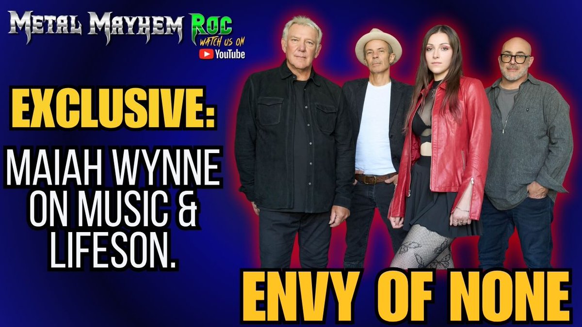 Maiah Wynne on Stygian Wavz, her creative bond with/ Andy Curran &amp; Alex Lifeson + fresh insight on the Rush reunion.
🎥 youtu.be/2sVHO9lIRE8
