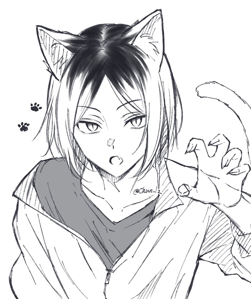 Chun_lz's tweet photo. アナログ風ペンrkgk
⚠︎︎ケモ https://t.co/vSAYe9gwHm