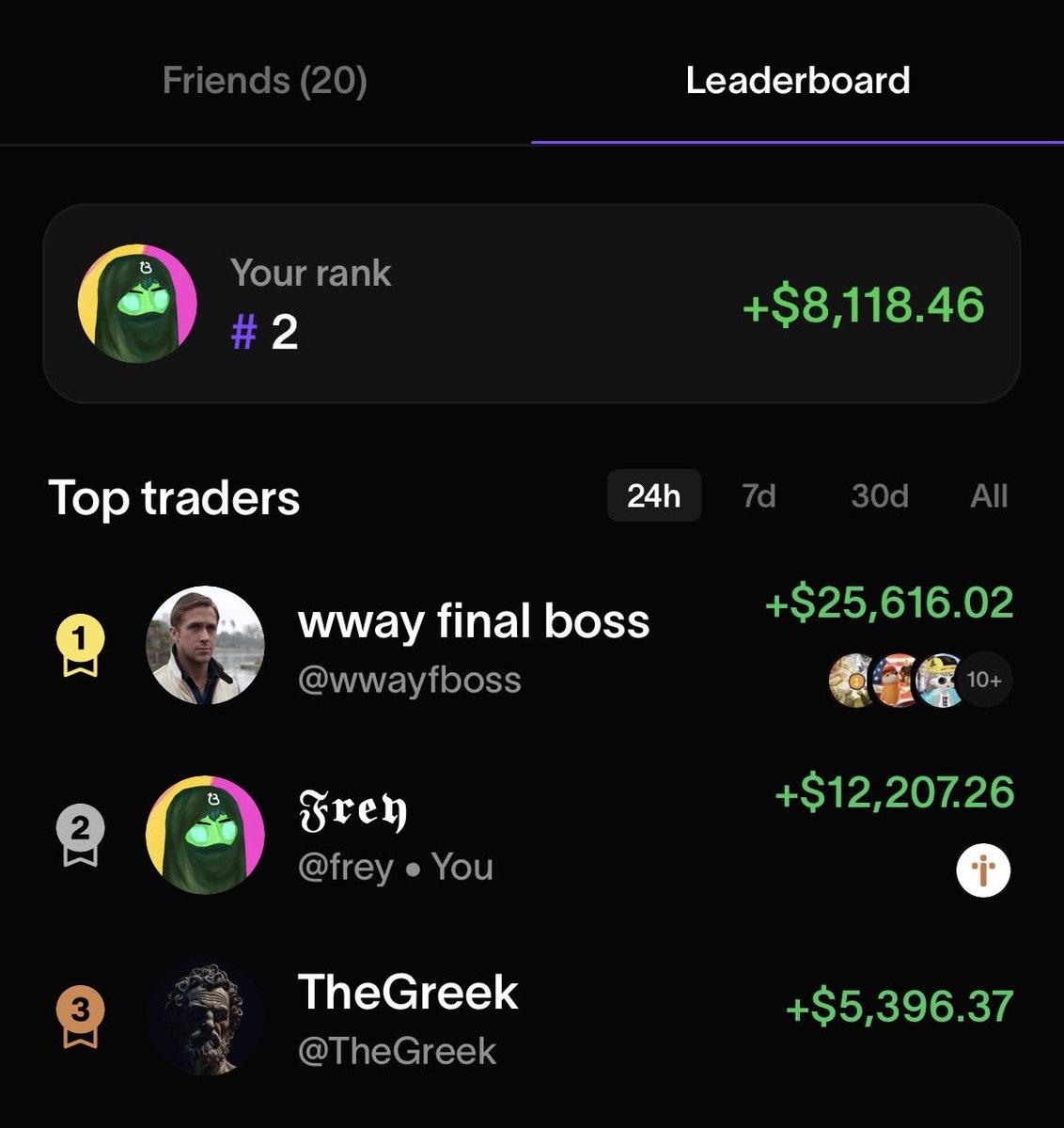 frey's tweet image. watch me lose all of this today on @tryfomo 

fomo.family/r/frey