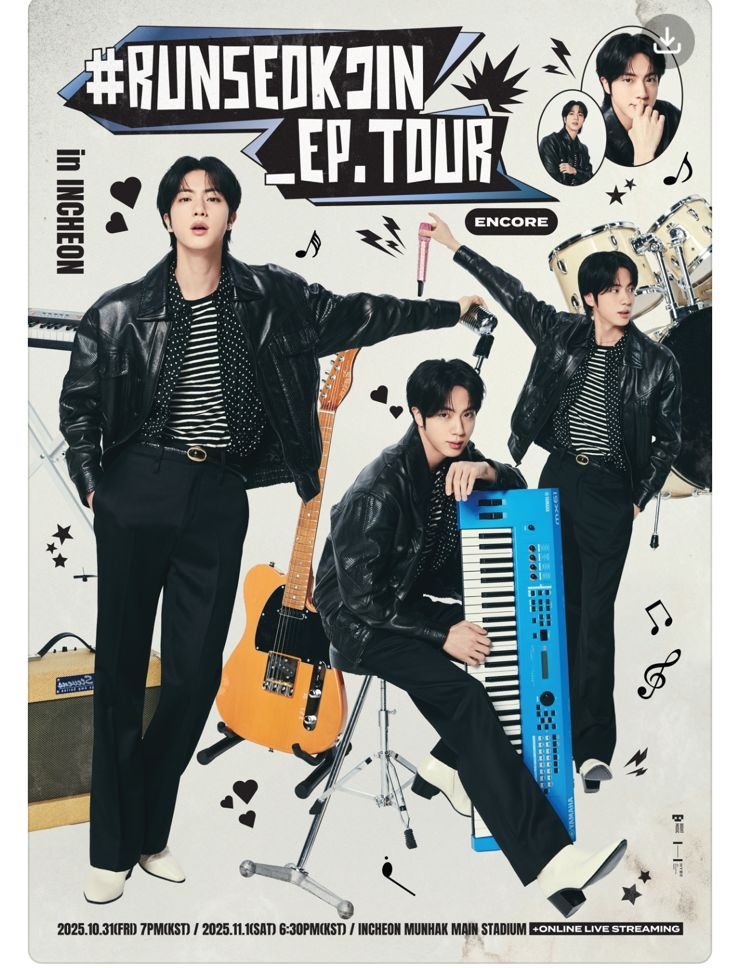 sarissanchezj's tweet photo. I’m voting #Jin for the #2025MAMAVOTE https://t.co/pCzv8jldJx