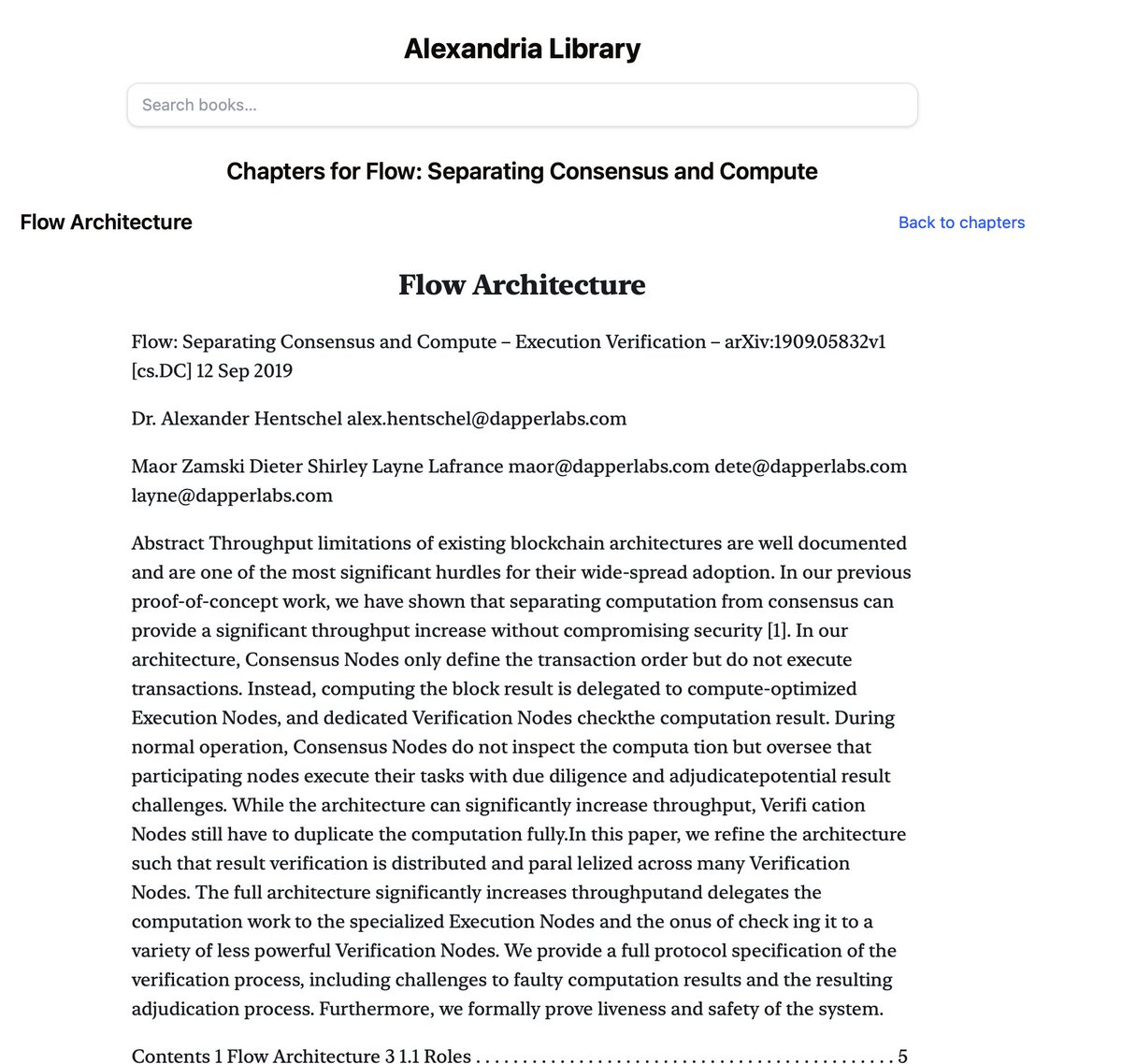 Noah_Overflow's tweet image. Just uploaded the entire @flow_blockchain whitepaper to the Alexandrialib.online
Thanks to Alex Hentschel, Maor Zamski, @dete73, @laynelafrance.