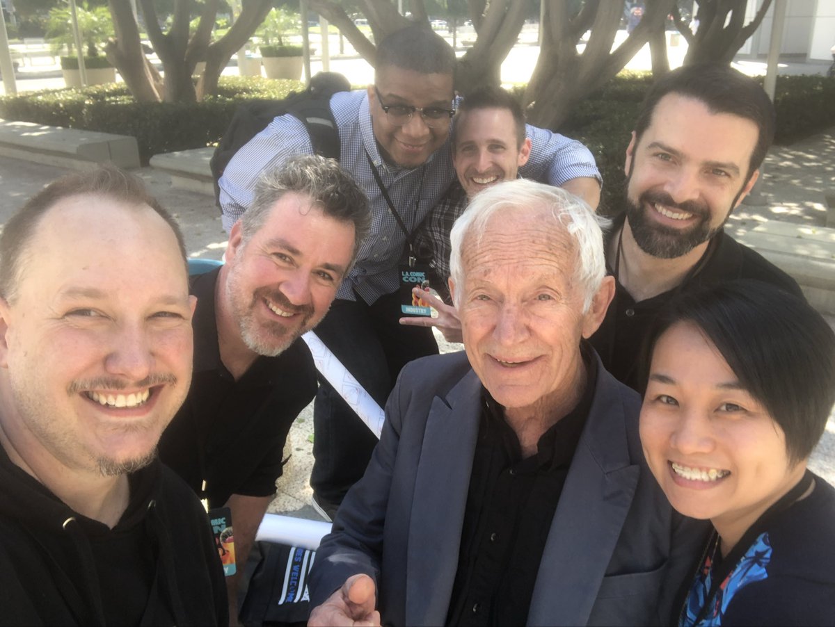 TBT-Good times. Great people. Grateful for this moment.  <a href="/TLForeman/">Troy L. Foreman</a> <a href="/lancehenriksen/">Lance Henriksen</a> #MatthewIngles #JosephMaddrey #JasonMorris <a href="/tiwwamm/">MATM</a> <a href="/InsideRoom19/">🎬 R e s u r r e c t i o n F i l m s LLC</a> #Millennium #KeepTheFaith #LAComicCon #AfterTheMillennium