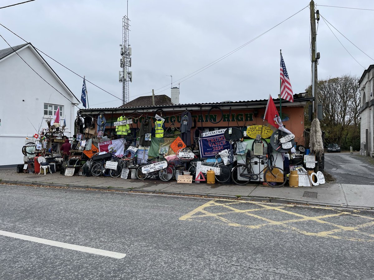 Rocky Mountain High 
Oughterard, Co. Galway 

I don’t know what I want to buy but I reckon this shop will surely have it
😂🤣😂🤣