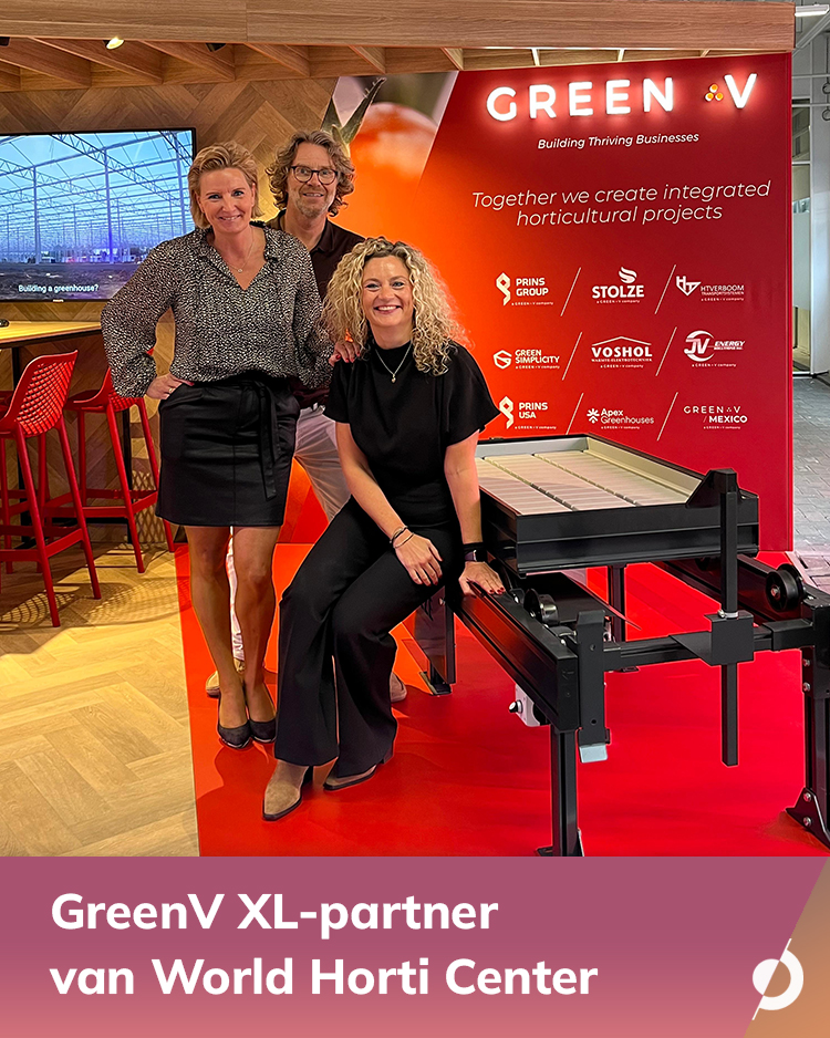 We zijn trots te mogen verkondigen dat 𝗚𝗿𝗲𝗲𝗻𝗩 XL-partner van WHC is geworden. 🎉 De samenwerking werd onlangs officieel ingeluid door Mirjan den Drijver, Marketing Manager bij GreenV; onze directrice Puck van Holsteijn; en onze accountmanager Will Zuiderwijk. 🤝