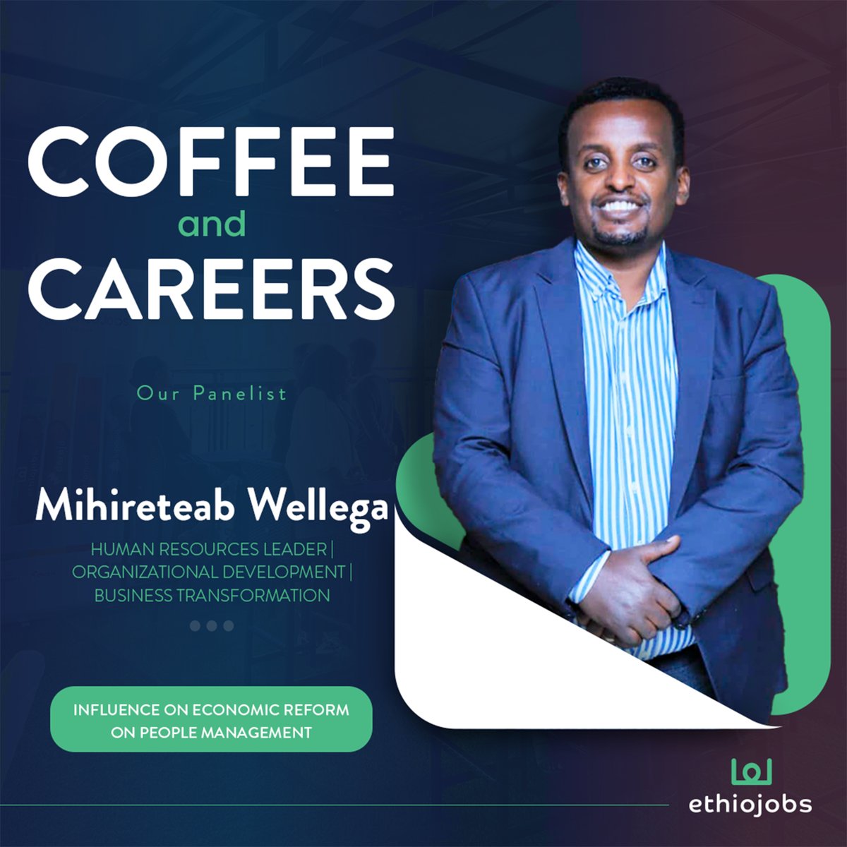 Panelist Spotlight: Mihireteab Wellega – HR Director at Habesha Breweries S.C.

With 15+ yrs leading people strategy across FMCG, agriculture &amp; brewing, he brings deep insight on how Ethiopia’s economic reforms are reshaping HR, retention &amp; talent strategy.

 #Ethiojobs