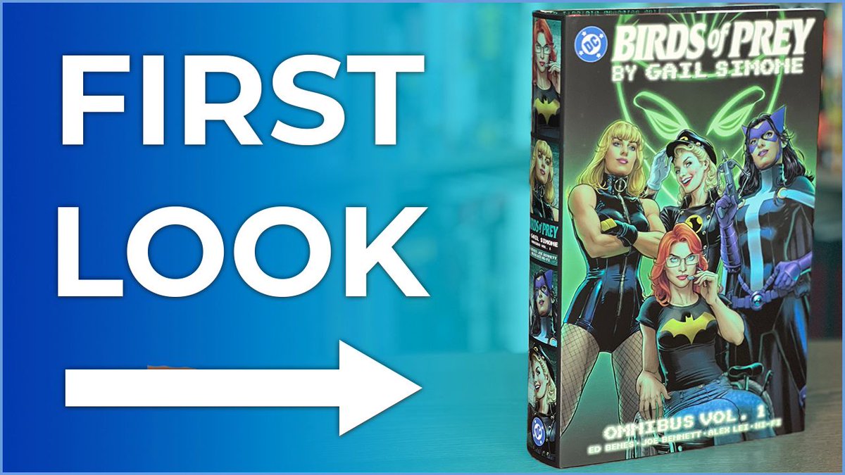 Happy THURSDAY, Minties! 

Omar has a FIRST LOOK of one of his most anticipated omnibus!

It’s the BIRDS OF PREY by <a href="/GailSimone/">Gail Simone 💙💛</a> Omnibus Volume 1!

Check it out:
youtu.be/X9KTjrYH9tQ