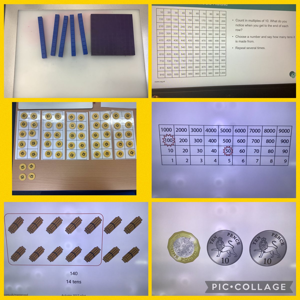 Year 3 have been using a range of representations to help us count in multiples of 10 beyond 100. We thought about the value of the digits in these numbers and explored ‘how many tens?’ <a href="/FallaParkSchool/">Falla Park Community Primary School</a> <a href="/Miss_Carr_Falla/">Miss Carr</a>