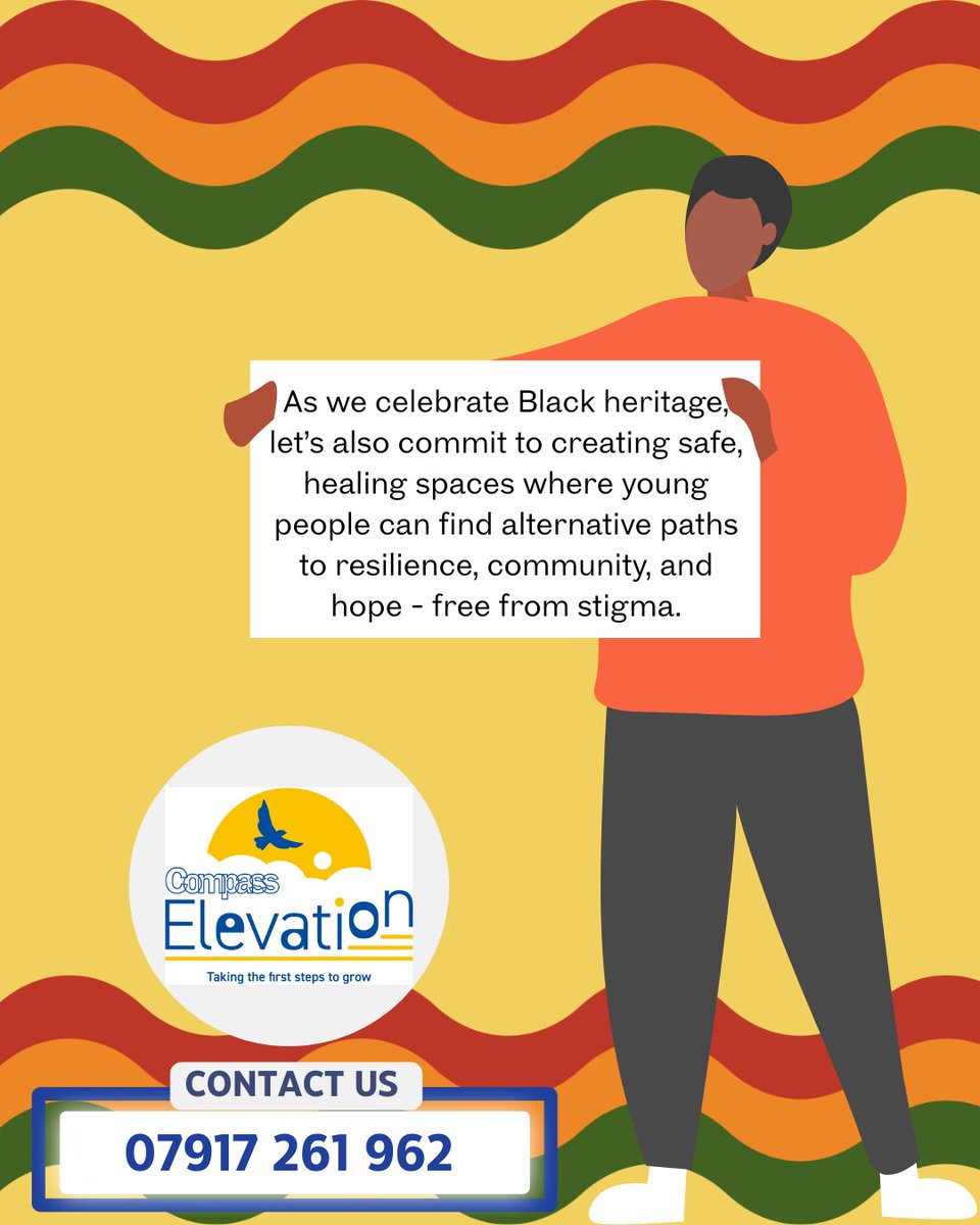This month, and always, we’re here to say: 
💬 You are not alone
💪🏽 Asking for help is strength
🌱 Your story matters
Let’s keep creating safe, proud, and healing spaces for all young people to thrive🖤✊🏿
#BHM2025 #PowerAndPride #YouthSupport #SubstanceUseAwareness #StandFirm