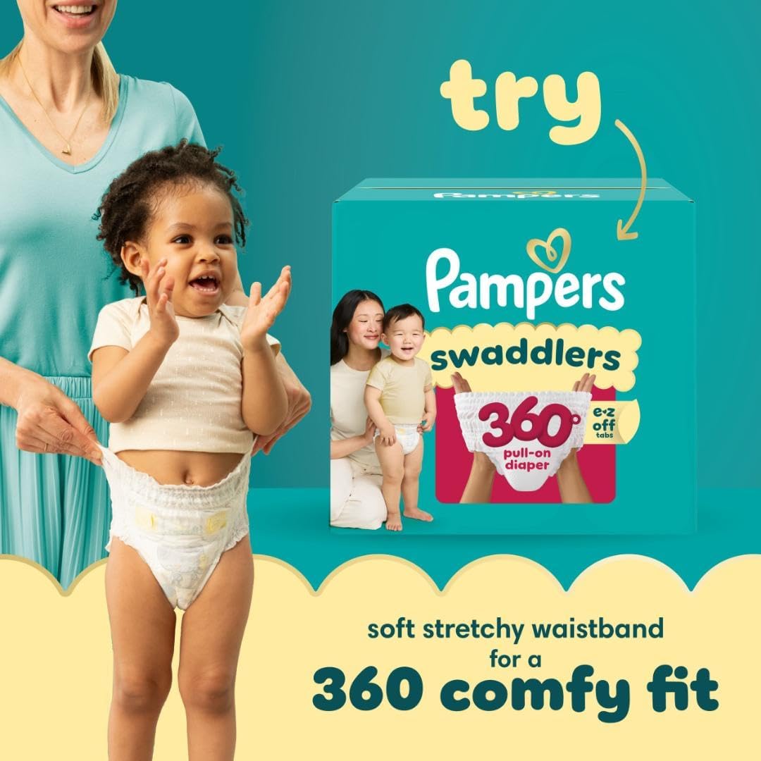 ComputerPal's tweet image. Pampers Swaddlers Diapers, Size 5 (20-37 lbs), 132 Count, Absorbent, Keeps Baby Dry and Comfortable, Skin Safe Disposable Baby Diaper (Packaging May Vary) geni.us/AaAis #Amazon via @Amazon
#ad #home #fypシ