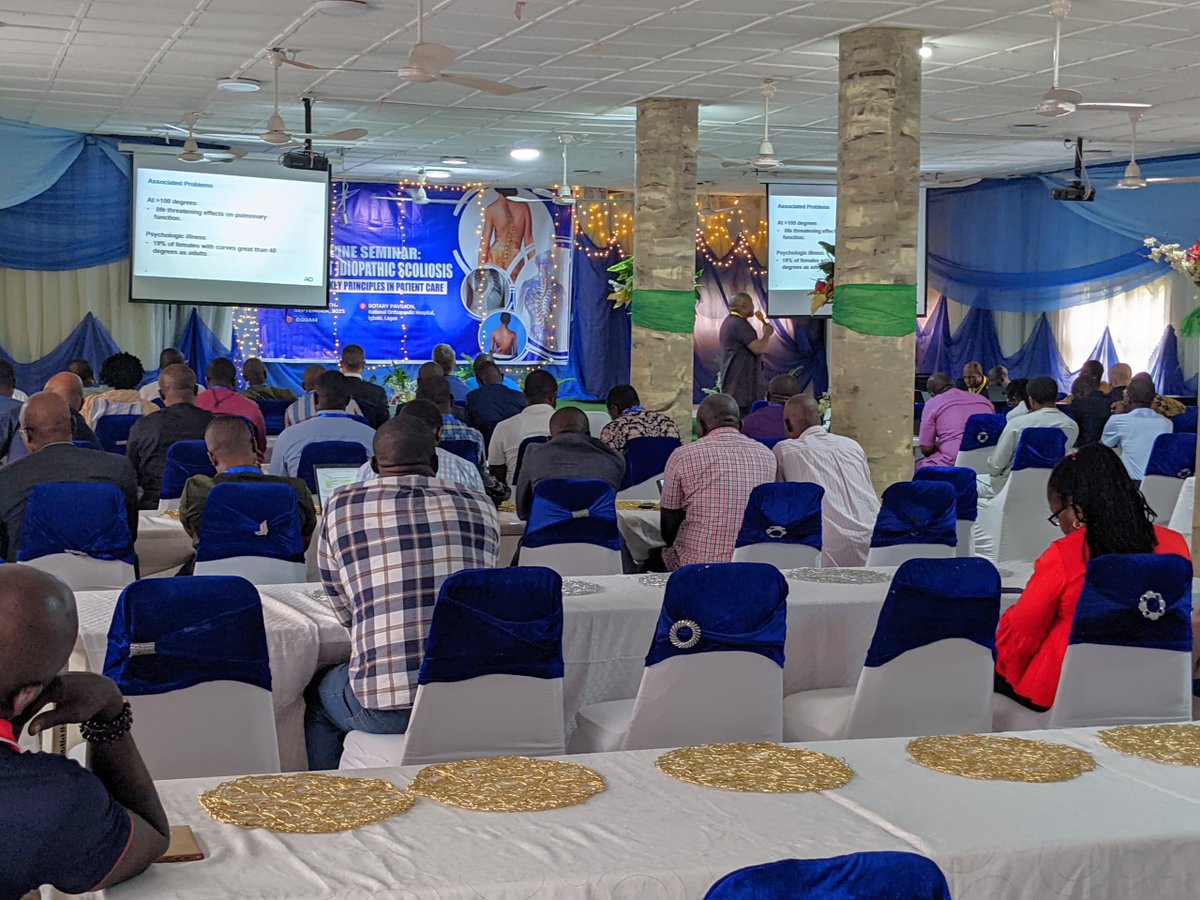 AOSpine's tweet photo. Another successful AO Spine Seminar—Adolescent Idiopathic Scoliosis in Lagos, Nigeria!❤️

👩‍⚕️Not an AO Spine Member yet?
Join the AO Family &amp; profit from our Network, Discounts for Members on Events, Fellowship Opportunities, Research Grants, and much more!
https://t.co/7XGhF6dOj5 https://t.co/SM6mT8D1yK