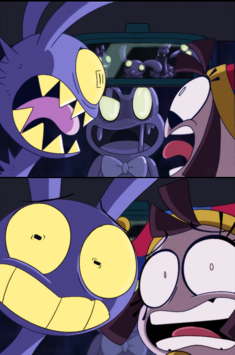 Bro....they were having a moment! 

#tadc #tadcjax #tadcpomni #jax #pomni #funnybunny