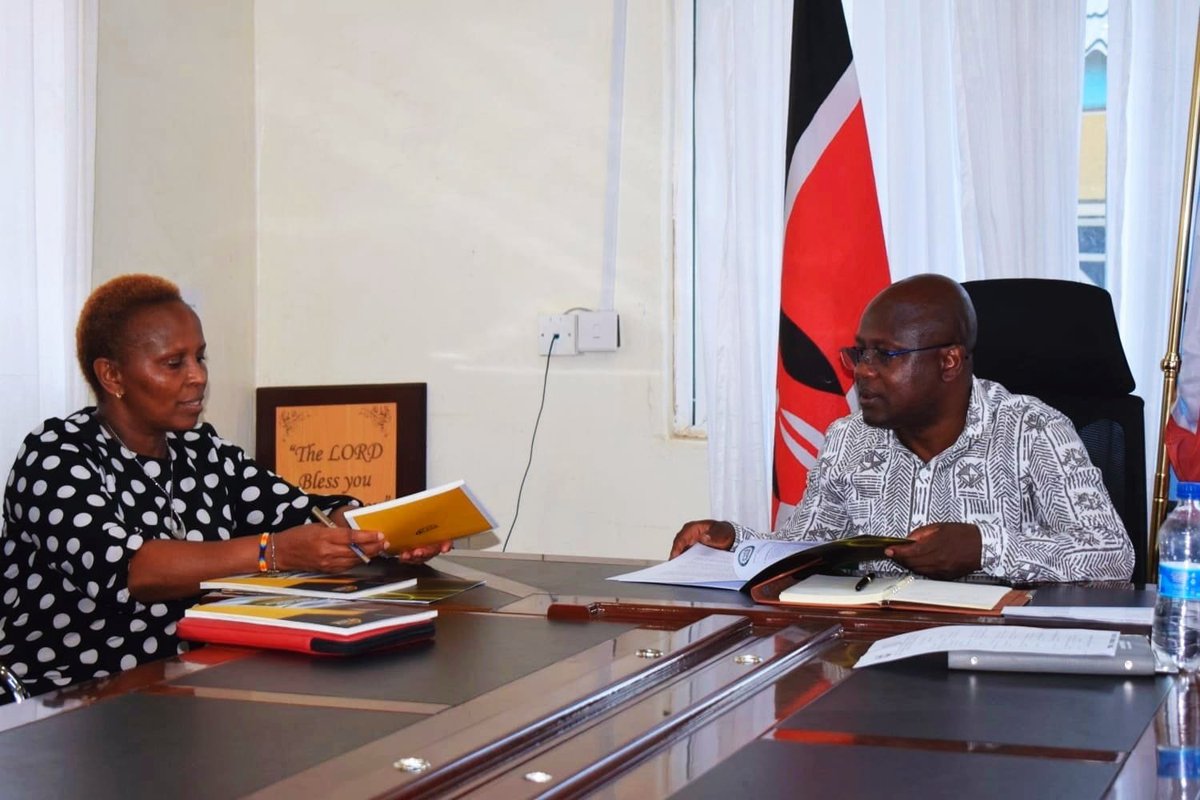 ICPAK_Kenya's tweet image. On 15th October 2025, ICPAK delegation led by Chairman, CPA Prof. @ElizabethK38467, and North-Rift Branch Chairman, CPA Leonard Kibet, paid a courtesy visit to the County Government of Turkana. The delegation was received by Deputy Governor, Dr. John Erus.

The meeting was…