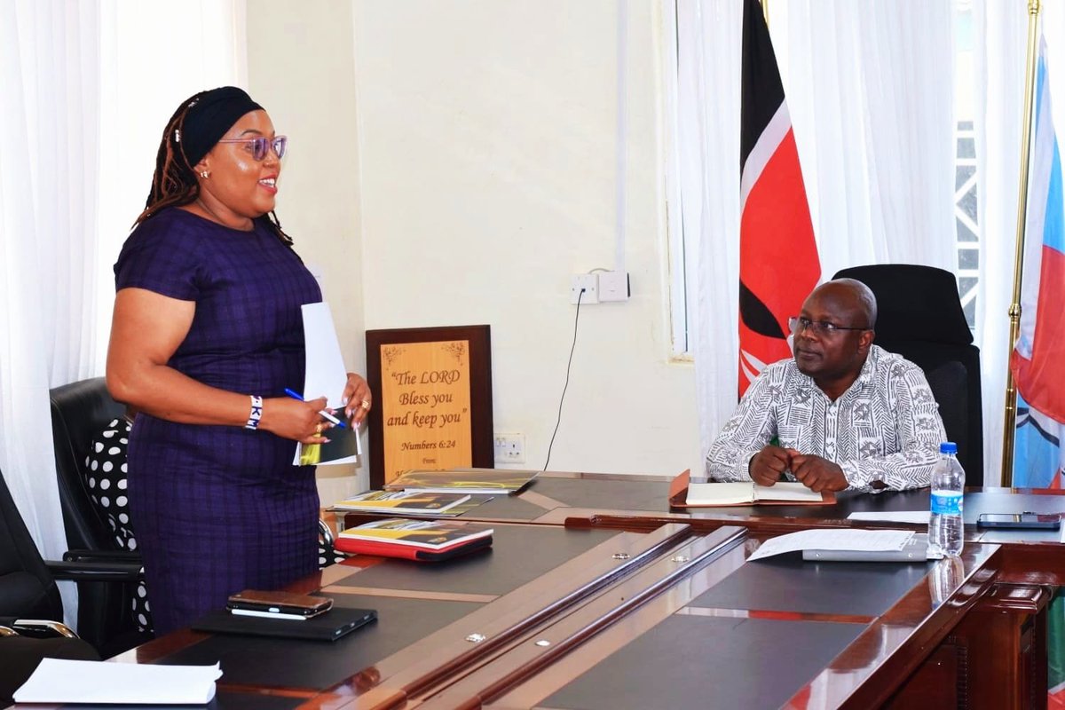 ICPAK_Kenya's tweet image. On 15th October 2025, ICPAK delegation led by Chairman, CPA Prof. @ElizabethK38467, and North-Rift Branch Chairman, CPA Leonard Kibet, paid a courtesy visit to the County Government of Turkana. The delegation was received by Deputy Governor, Dr. John Erus.

The meeting was…