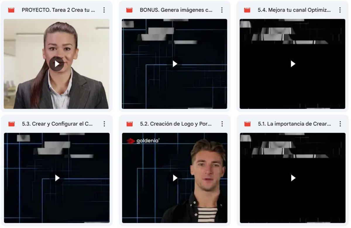arceyul's tweet image. CURSO COMPLETO DE AUTOMATIZACIÓN DE YOUTUBE PARA MONETIZAR CON IA

drive.google.com/drive/folders/…