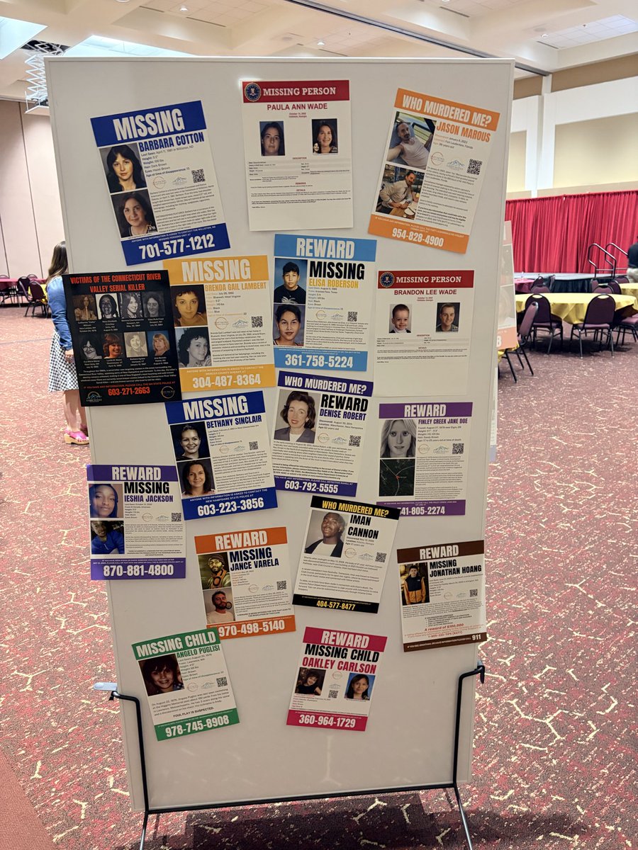 LightTheWay22's tweet image. Good morning from the 2025 Cold Case Symposium! So honored to be representing the families of the Gabby Petito Foundation and Light The Way Missing Persons Advocacy Project💛💜

@case_symposium