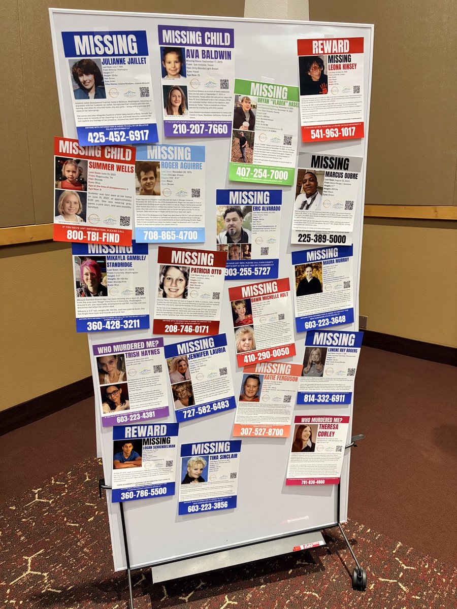 LightTheWay22's tweet image. Good morning from the 2025 Cold Case Symposium! So honored to be representing the families of the Gabby Petito Foundation and Light The Way Missing Persons Advocacy Project💛💜

@case_symposium