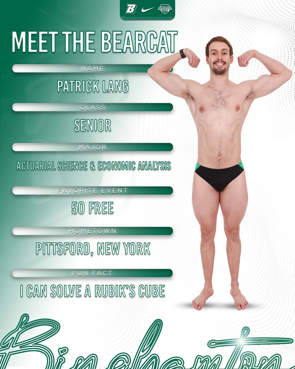 Let's get to know three our of our men's seniors!

#ONEBinghamton #AESD