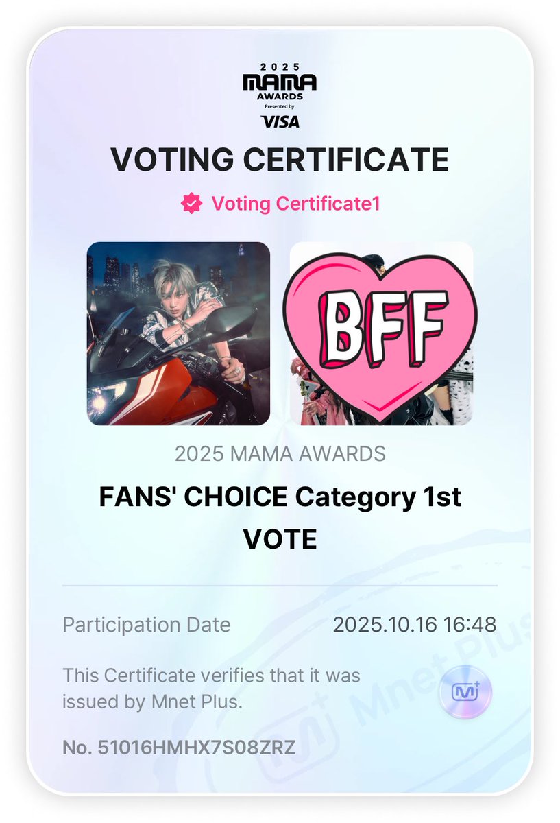 GO VOTE FOR KAI ON MNET APP AGAIN WE'RE AT #26 ONLY TOP 20 WILL GO TO THE NEXT PHASE

MAXIMIZED OUR JOINED FORCE BY JOINING THE KAI VOTING TEAM GROUP CHAT

#ALLFORKAI 

I VOTE FOR #KAI ON #2025MAMAVOTE