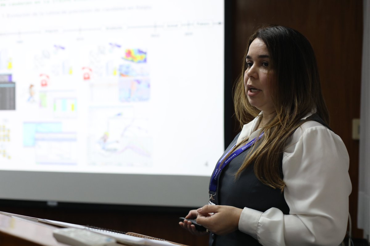 🌎Segundo día del Encuentro Latinoamericano de Usuarios de Delft-FEWS 2025 en el <a href="/INA_arg/">INA | Instituto Nacional del Agua</a>.
Los organismos de los países de la #CuencaDelPlata avanzan juntos en innovación para la gestión hídrica, pronóstico hidrológico y cooperación técnica. 🇦🇷🇧🇴🇧🇷🇵🇾🇺🇾