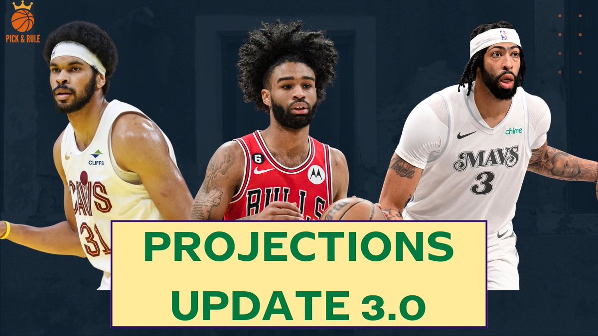 פרק מספר 24 - עדכון פרוג'קשן 🧑‍🏫🔎 מספר 3

בפרק זה אני מדבר אני מציג את הפרוג'קשן המעודכן שלי לעונת הפאנטזי הקרובה 📊🏀

מה מחכה לכם בפרק?
📢💵🔭 עדכון פרוג'קשן כולל עדכון מחירון
🎡📉📈 מי העולים והיורדים?
🥇🥈🥉 דירוג לליגת נקודות (Points League)
💻📲📍 אפשרויות חדשות בדראפט