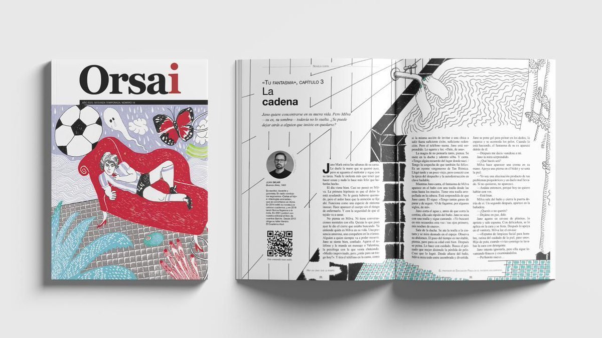 ✏️🎨 Power Paola dibuja el nuevo número de Revista Orsai.
Una historia hecha a mano, trazo por trazo.
👉 revista.orsai.org/power-paola-un… 
<a href="/powerpaola/">powerpaola</a>