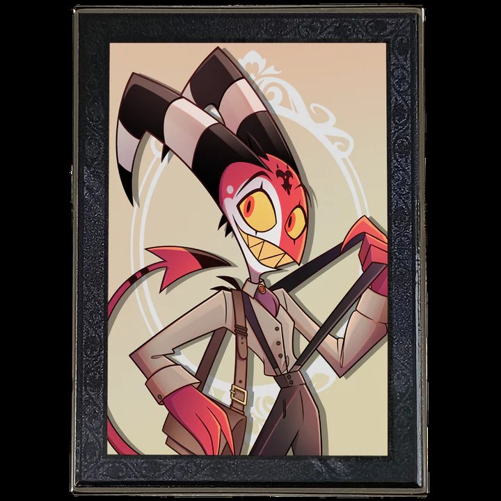 Was gonna make a post about how trans Blitzø looks in this pin but I got distracted cause where are the scars on his hands