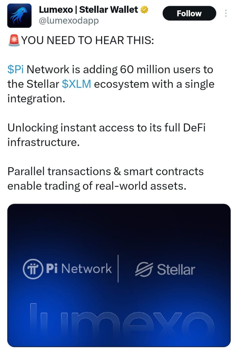fen_leng's tweet image. 📢 BREAKING: 
Lumexo stellar wallet teases collaboration with💪 #PiNetwork 🔥
