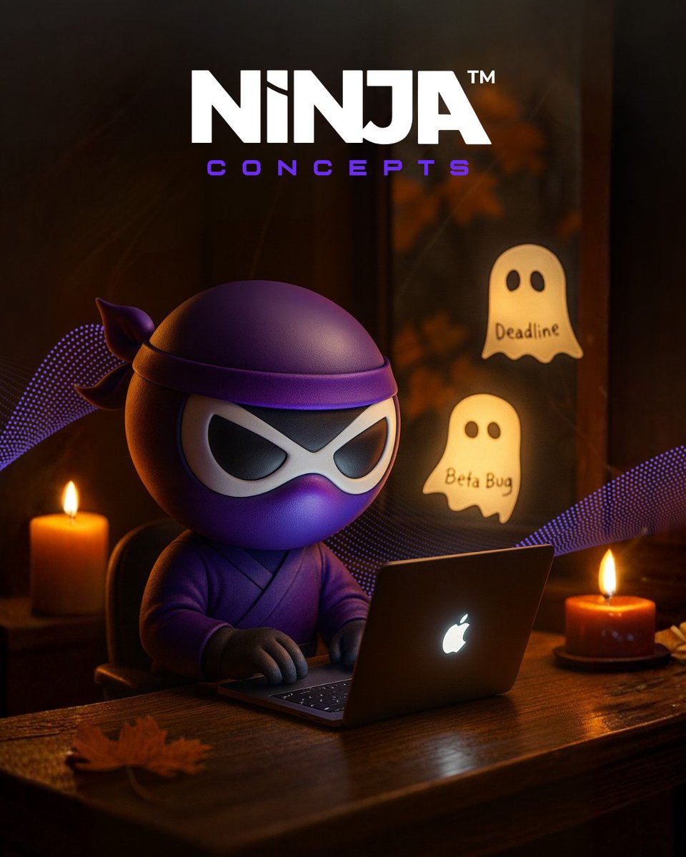 NinjaConceptsAI's tweet image. Haunted by unfinished tasks? Same. 👻
I told Ninja Notes to “capture my productivity”… it’s been suspiciously quiet since.

#KageChronicles #SpookySeason #NinjaConcepts