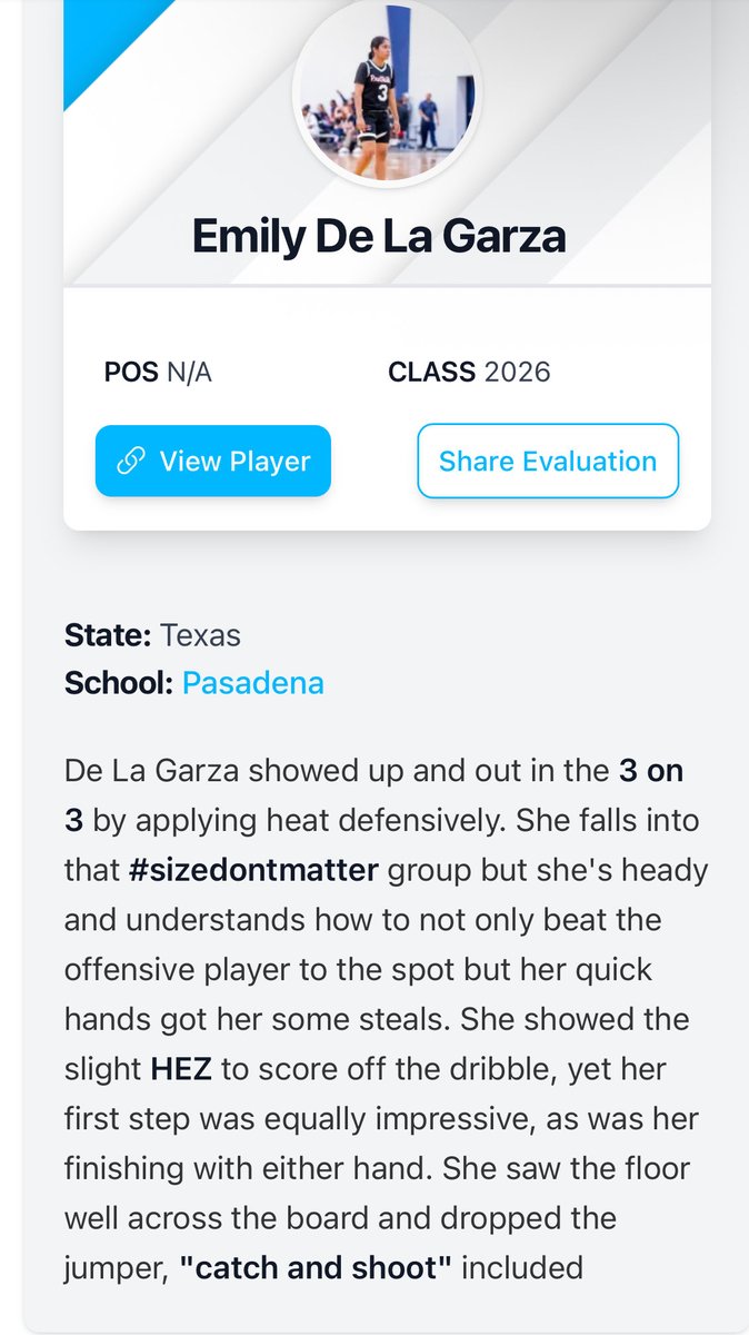 Em!!! The Mighty Mouse if there ever was one!!!!
Let’s go!!! Always putting in the work to get better!!!!

#ProskillsHouston