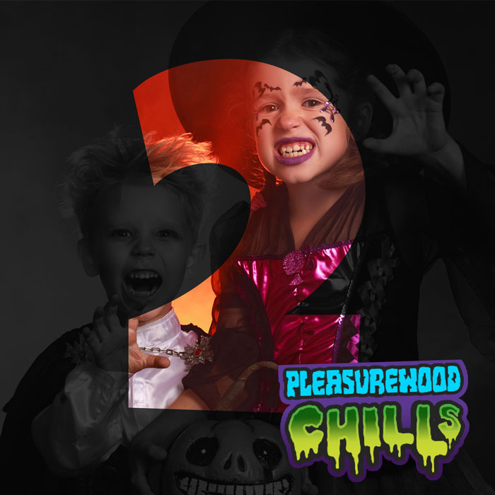 Just 2 more sleeps... 😱 Fangtastic fun awaits those that dare this Halloween half term🧛‍♂️👻

🎢All your favourite rides and attractions
🎆Epic firework finale (2nd November only)
🎃Creepy cave, pumpkin carving and more...

For tickets get yours at pleasurewoodhills.com 🦇
