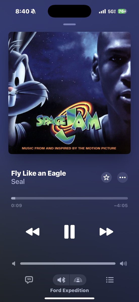 MatthewACherry's tweet image. Obviously Kissed From A Rose is the 🐐 Seal song but Fly Like An Eagle from the Space Jam Soundtrack is a close 2nd to me.