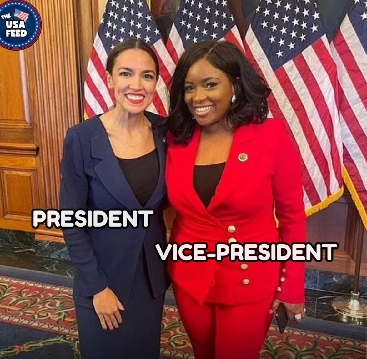 ShannonMFHill's tweet image. Imagine waking up and this is the democrats’ 2028 ticket!