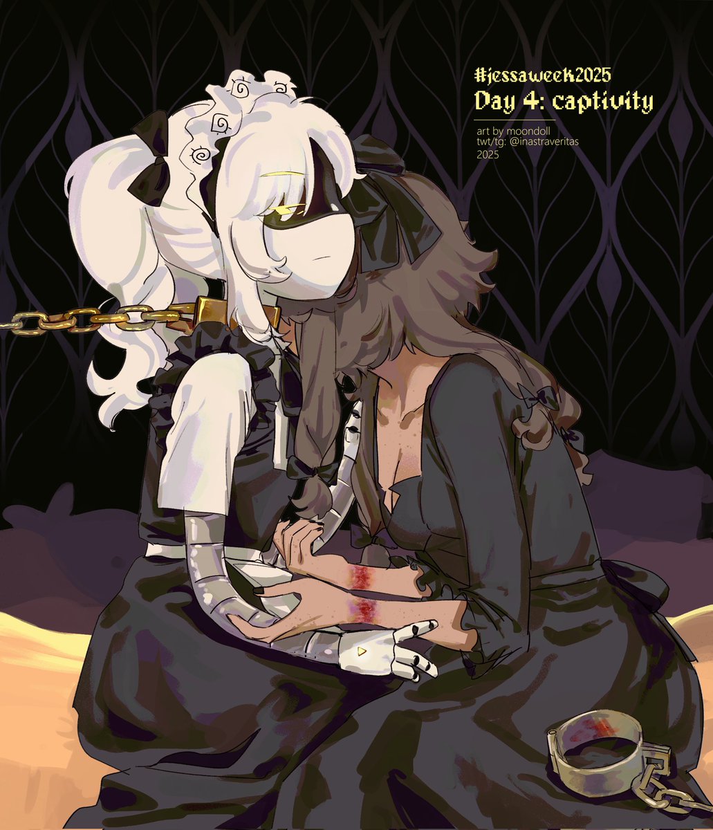 ♟️ #jessaweek2025
day 4: captivity 

#murderdrones #jessa