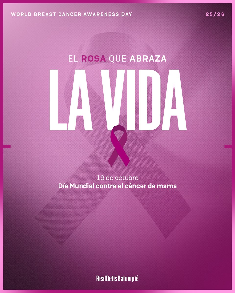 🩷🩷🩷

Un abrazo a la vida. Estamos con vosotras.

#DíaMundialDelCáncerDeMama
