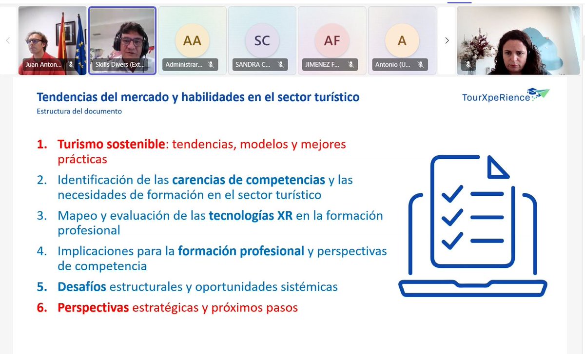 ¡Mañana inspiradora! 🎉 Webinar celebrado con éxito y vamos a por los próximos:
🧭 Skills and New Technologies Transforming Tourism
🕶️ Turismo XR en España: experiencias inmersivas que transforman la visita.
Info en la descripción. <a href="/sef_carm/">SEF</a> 
#Turismo #XR #TravelTech