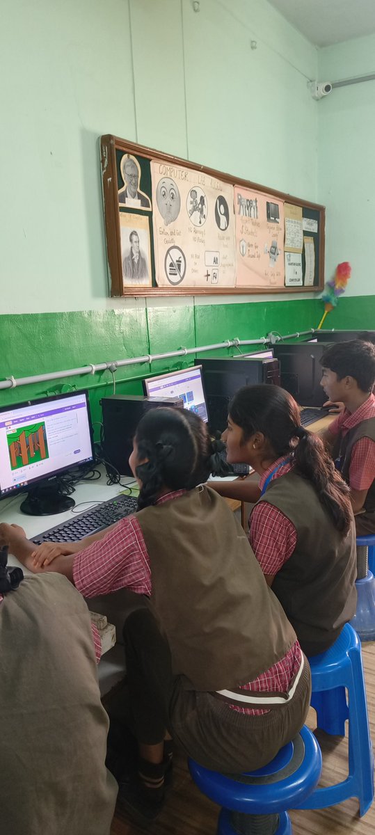 mr_gaurav_800's tweet image. Instead of teaching regular computer basics today, I decided to close the books and let them create games yes, my students spent the day working on Scratch!