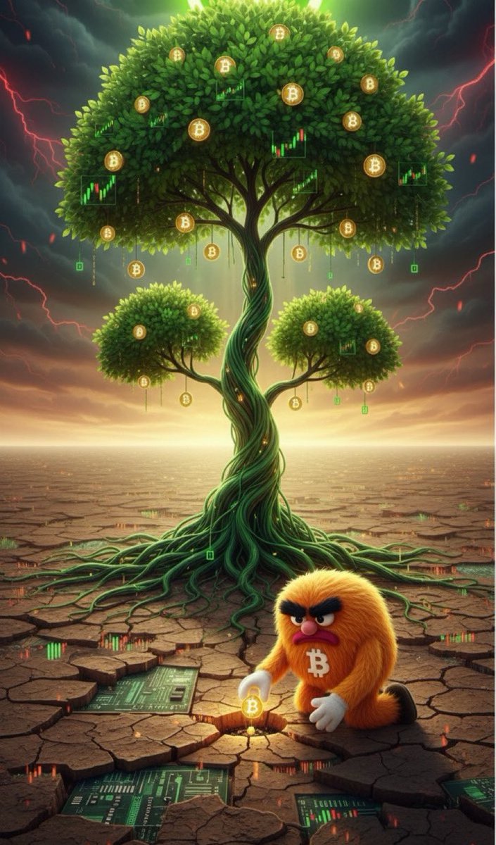 This is a Bitcoin tree. Starting as a seed. 

Persisting forever has caused it to grow into what it is now. 

$BITTY is #Bitcoin.