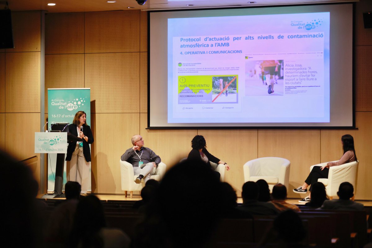 Congrés de Qualitat de l'Aire tweet media