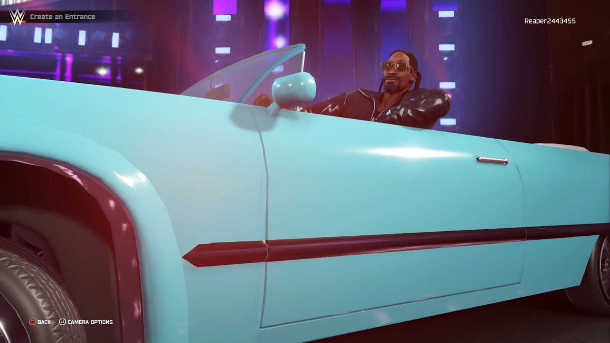 Had to give unc the lowrider  #wwe2k25