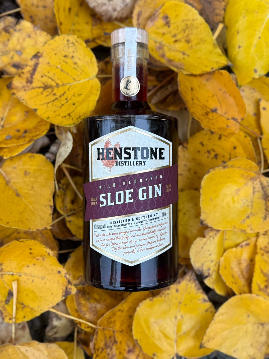 Sloe Gin Is Back!
Autumn has well and truly arrived. As a result our Sloe Gin has made a welcome return. We have hand foraged the hedgerows of Shropshire and the Marches to gather to fruit to make this wonderfully warming drink. 

#henstonedistillery #distillery #shropshire